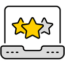 rating yellow star